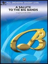 A Salute to the Big Bands Orchestra sheet music cover